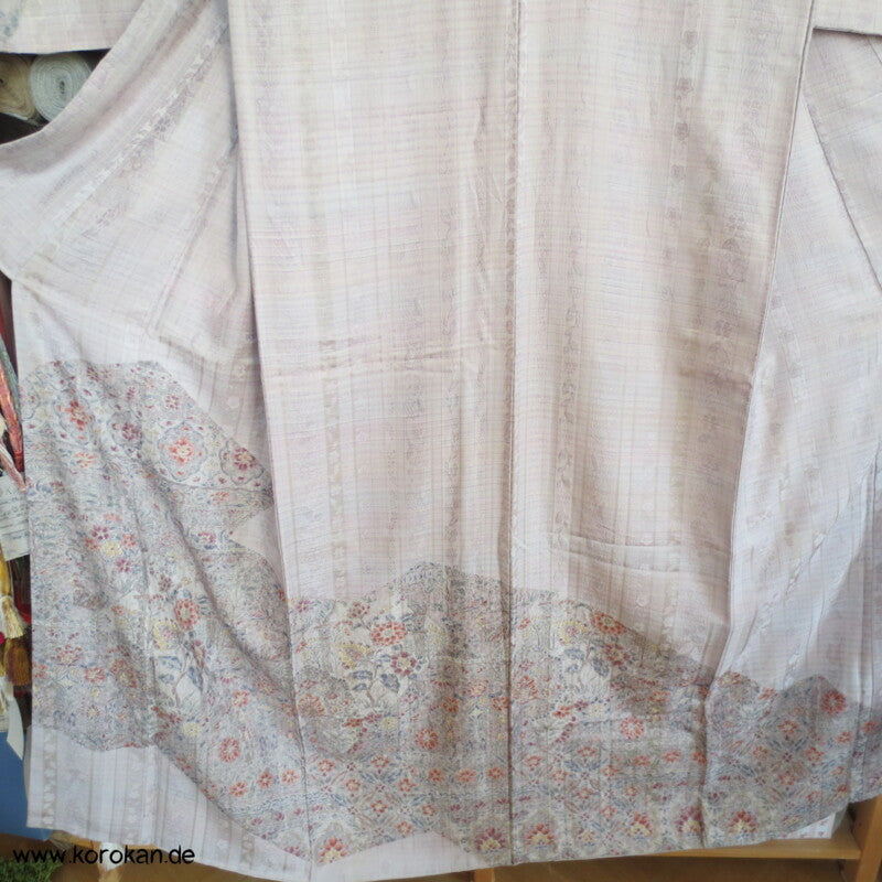 Calico Muster auf Jacquard Tsukesage (Homongi)