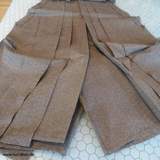 leichte strukturierte Seiden Hakama - Umanori
