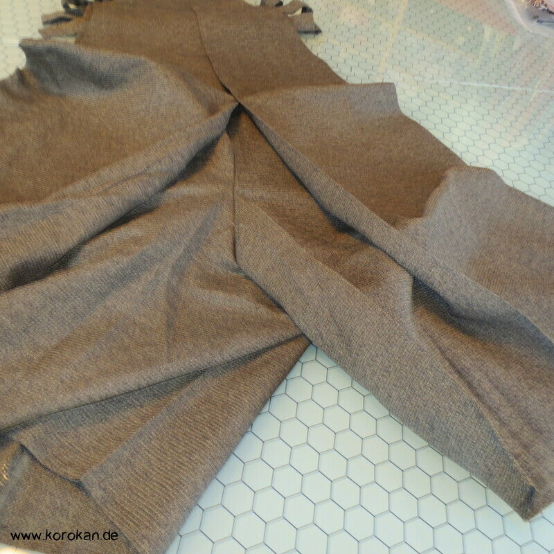leichte strukturierte Seiden Hakama - Umanori