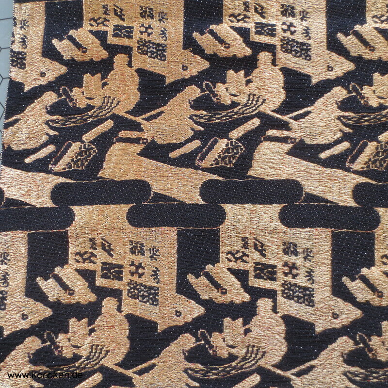 japanischer Stoffladen Obi Kimonogürtel Seidenbrokat