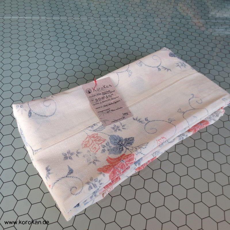 'semitransparenter Hitoe - ungefütterter Kimono, Hanf / Seide