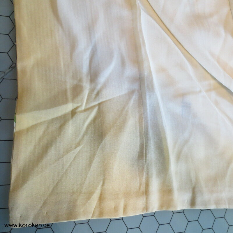 Bambus auf Seidensatinstreifen Komon Kimono