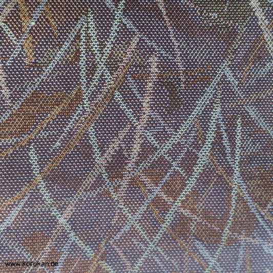 Herbstgräser Woll Jacquard Kimono Tanmono