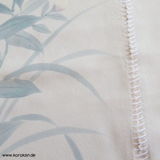 gemalte Pflanzen Araihari Kimono Stoffrest