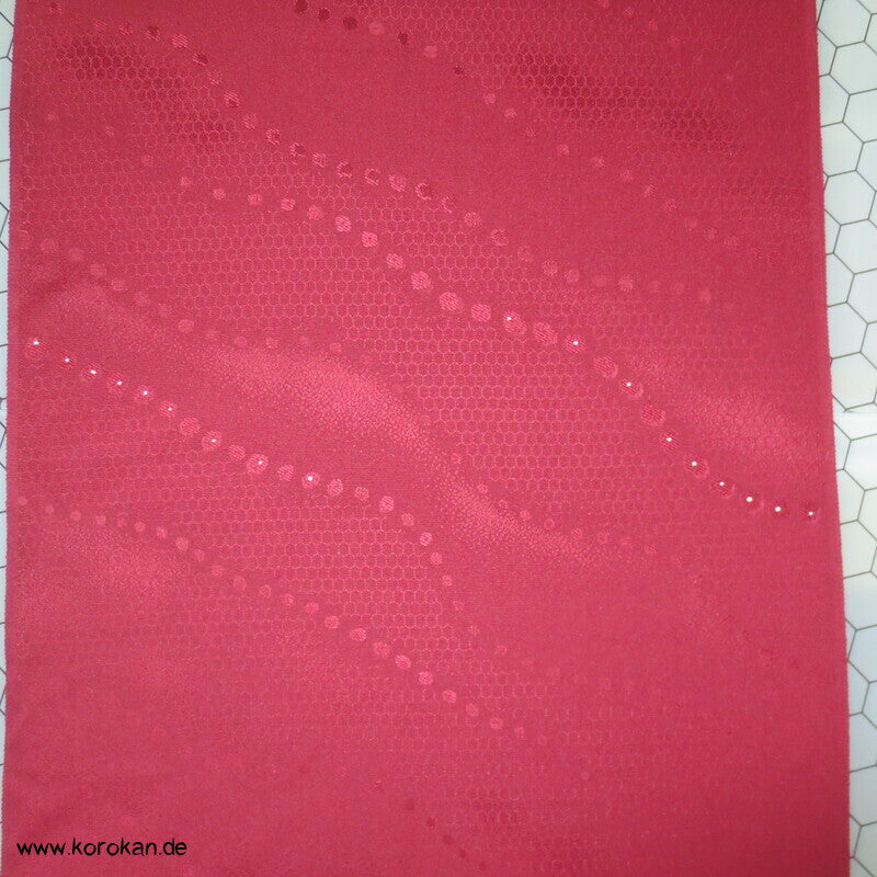 diagonale Kikko Webstreifen Kimono Seidendamast