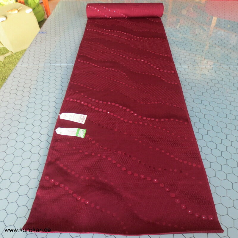 diagonale Kikko Webstreifen Kimono Seidendamast