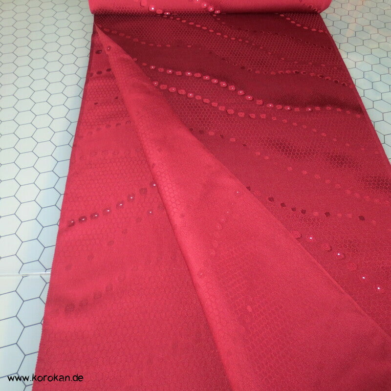 diagonale Kikko Webstreifen Kimono Seidendamast