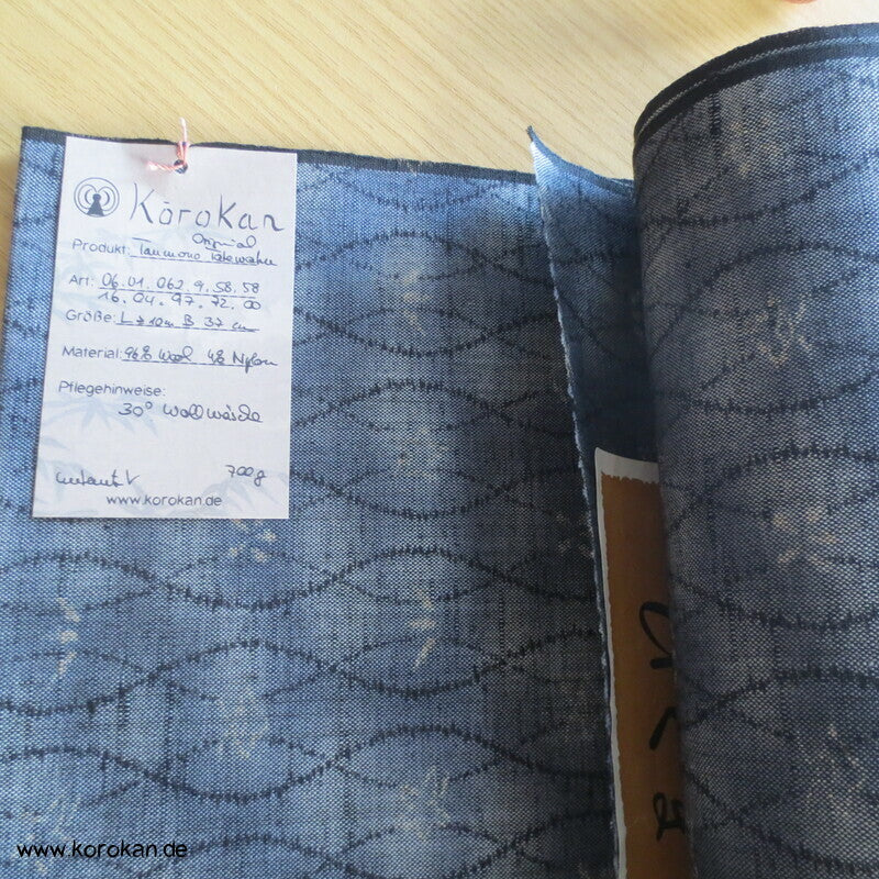 Tatewaku mit feinen Blättern Wolle Tanmono