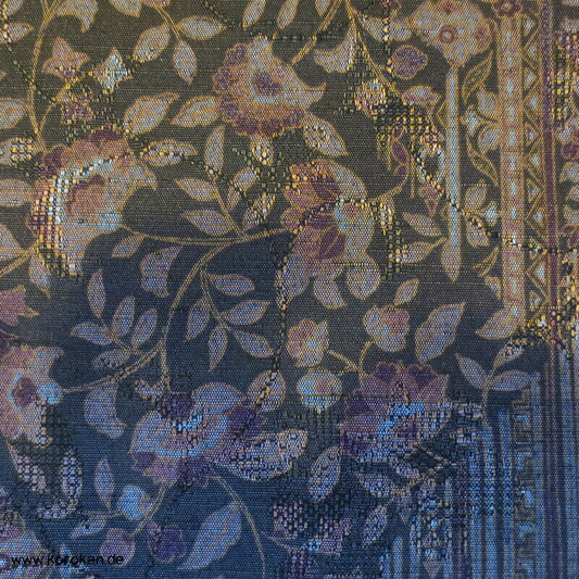 Kiribame Steinweg Damast Wollmischgewebe für Alltags Kimono