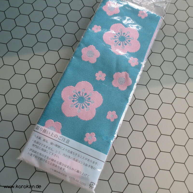 Datejime Kimono Bindeband - Seidenjacquard wechselseitig gewebt