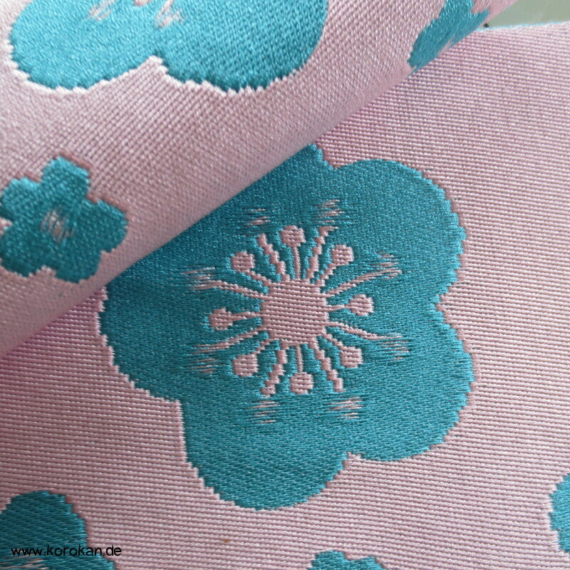 Datejime Kimono Bindeband - Seidenjacquard wechselseitig gewebt