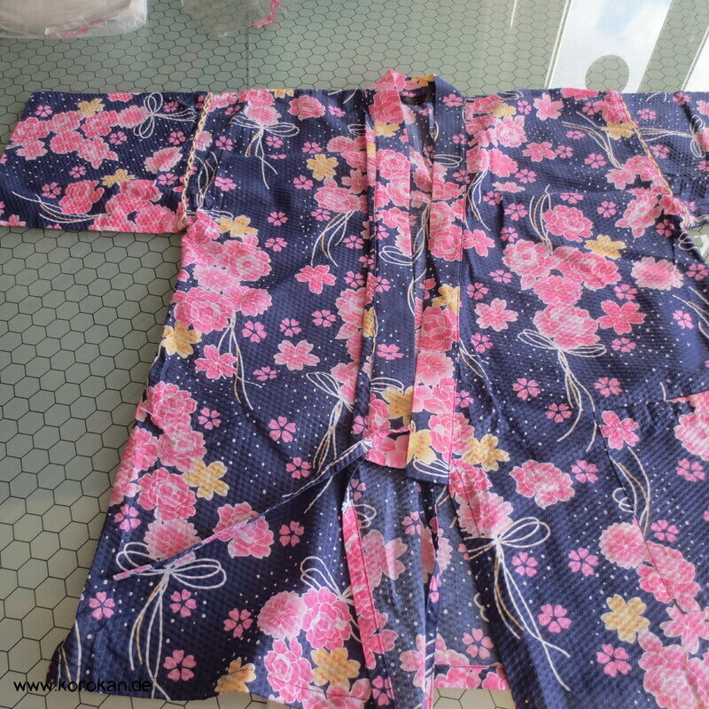 Jinbei für Mädchen / kleine Frauen - Zweiteiler aus Hose und Jacke