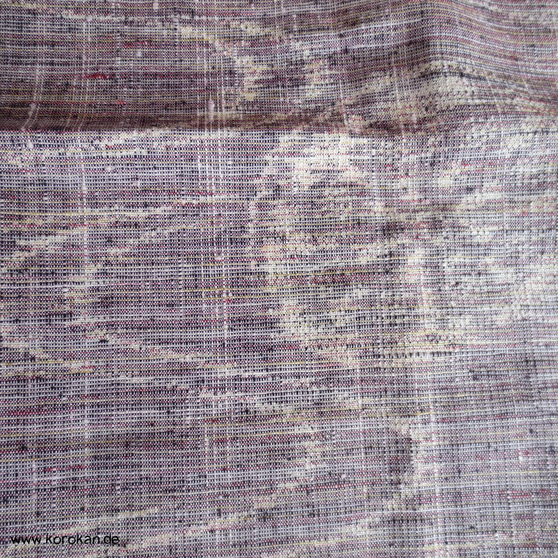 Genji Wasserrad Kasuri Tsumugi Kimono