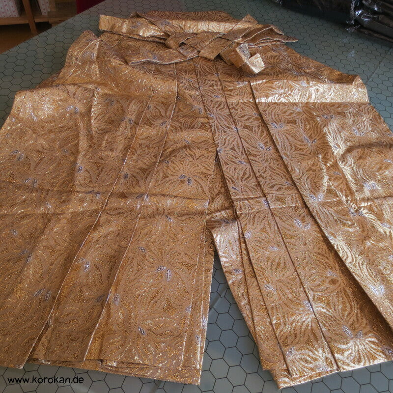 goldene Brokat Hakama - Umanori Hosen-Typ