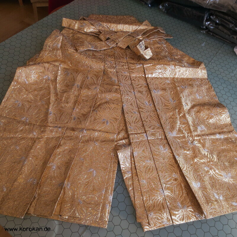 goldene Brokat Hakama - Umanori Hosen-Typ