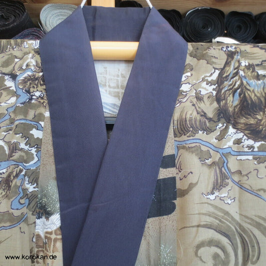 Tiger und Drache Juban Unterkimono, Wollmuslin