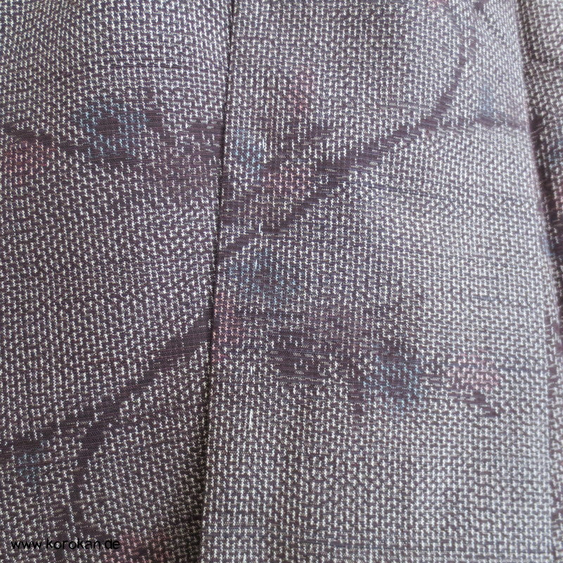 japanischer Zweige Kasuri Tsumugi Seiden Alltags Kimono