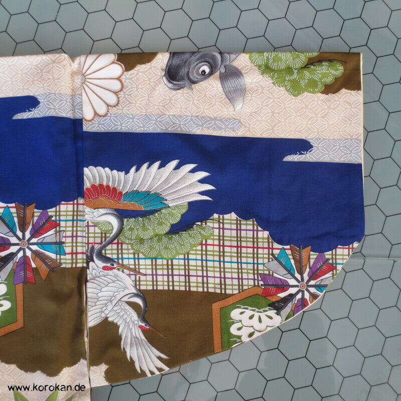 Kimono für kleine Jungen, springende Koi, wie neu
