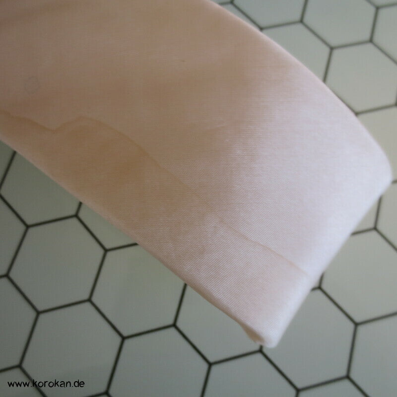 Haarband, Haar Reif, Seide natur, gepolstert