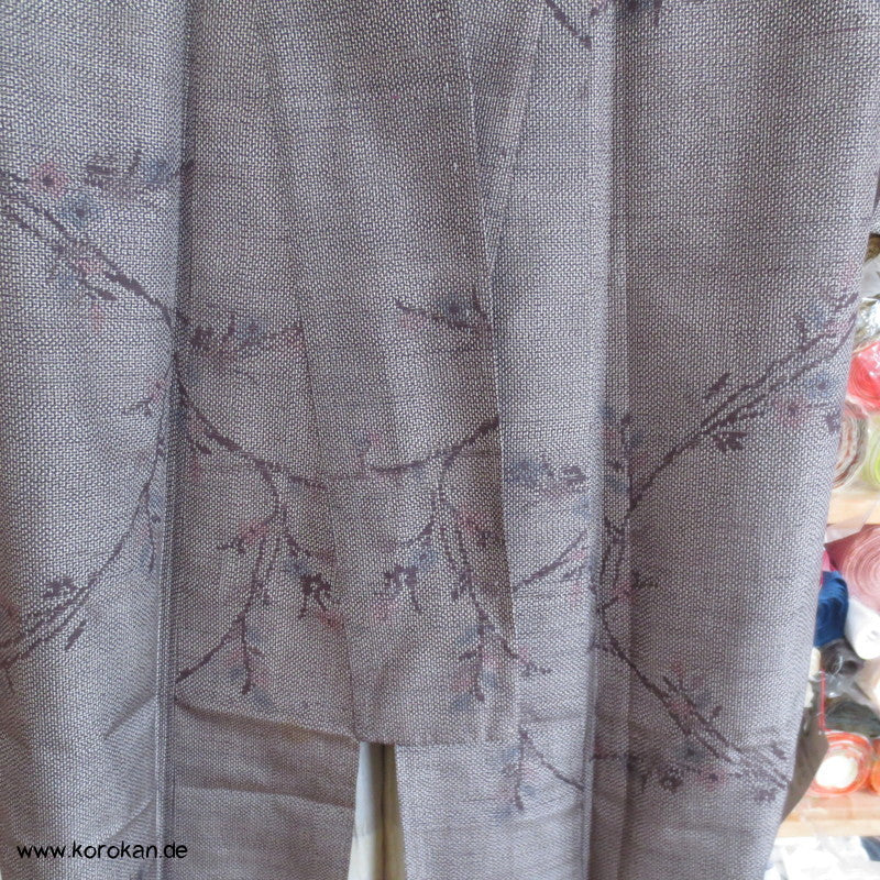 japanischer Zweige Kasuri Tsumugi Seiden Alltags Kimono