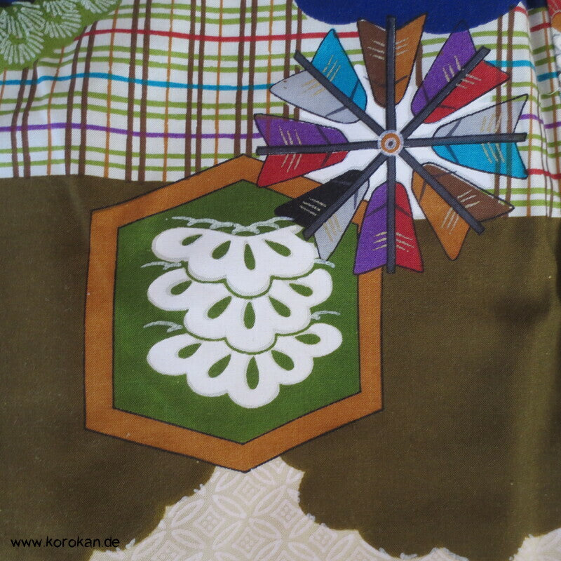 Kimono für kleine Jungen, springende Koi, wie neu