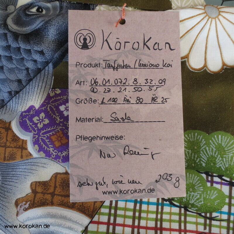 Kimono für kleine Jungen, springende Koi, wie neu