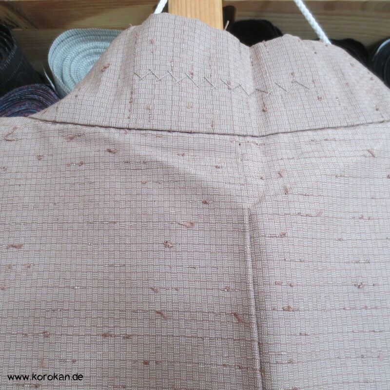 helle Fushi Tsumugi Haori Männer Kimono Jacke, Fuji San Futter