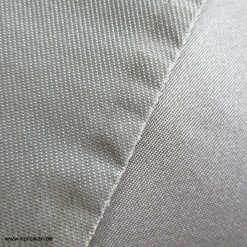 Koi Karpfen in gold, silber, kupfer Fukuro Obi Seidenbrokat Kimonogürtel