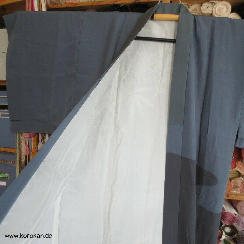 Shibori Ebi Krabbe japanischer Seiden Männer Juban Unterkimono