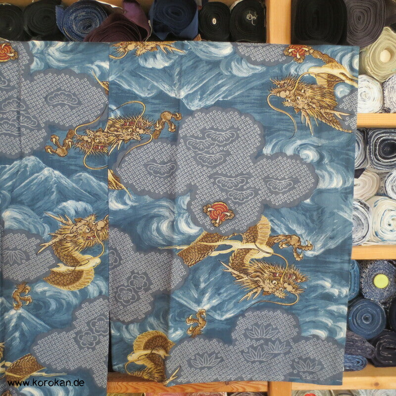 Drachen Wollmuslin, Juban