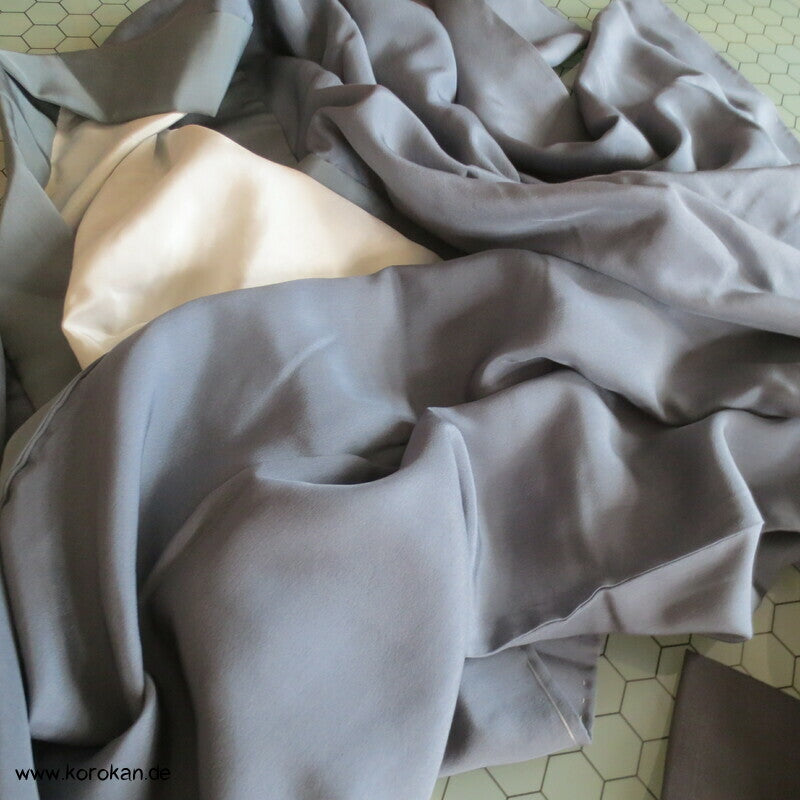 Shibori Ebi Krabbe japanischer Seiden Männer Juban Unterkimono