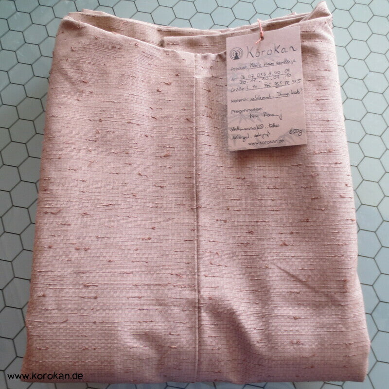 helle Fushi Tsumugi Haori Männer Kimono Jacke, Fuji San Futter