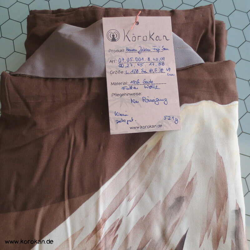 Fuji San Juban Unterkimono, Seide