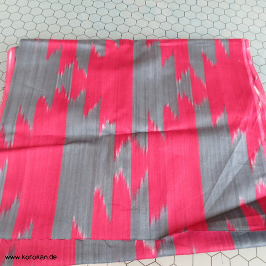 usbekischer dicker schwerer Ikat Stoff - Futon Bezugsstoff