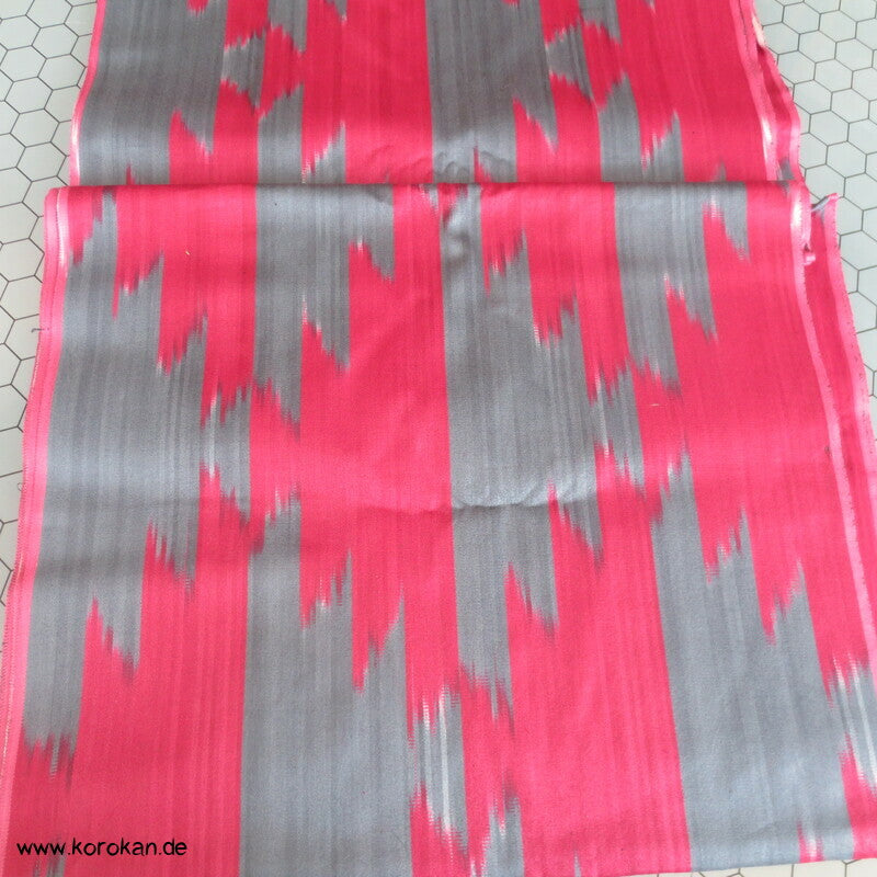 usbekischer dicker schwerer Ikat Stoff - Futon Bezugsstoff