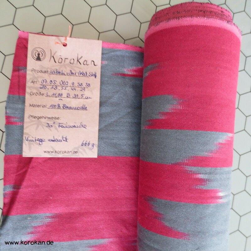 usbekischer dicker schwerer Ikat Stoff - Futon Bezugsstoff