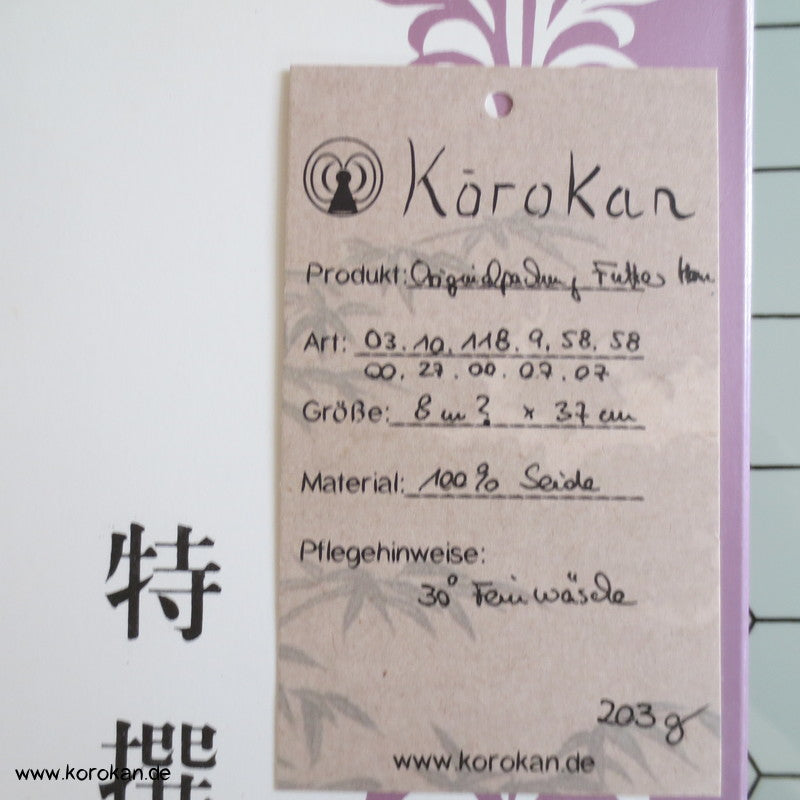 naturfarbene obere Futterseide für Kimono