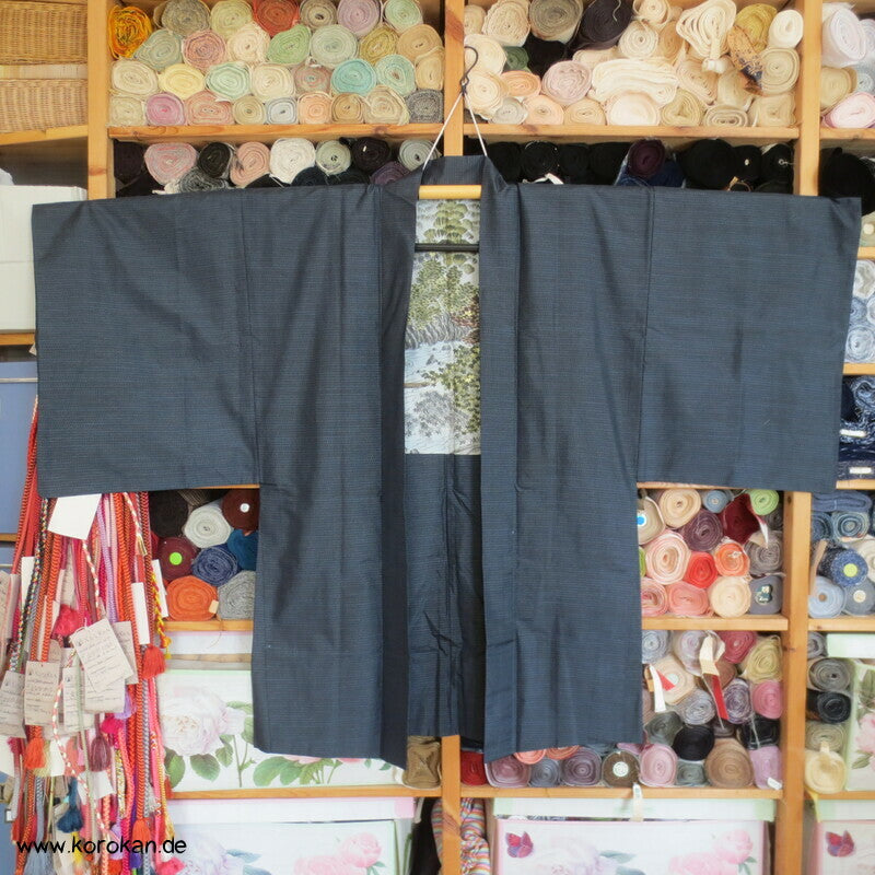 leichte Sommer Tsumugi Haori, Flößermotiv