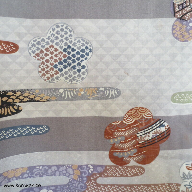 Egasumi, japanische Muster Juban Unter - Kimono