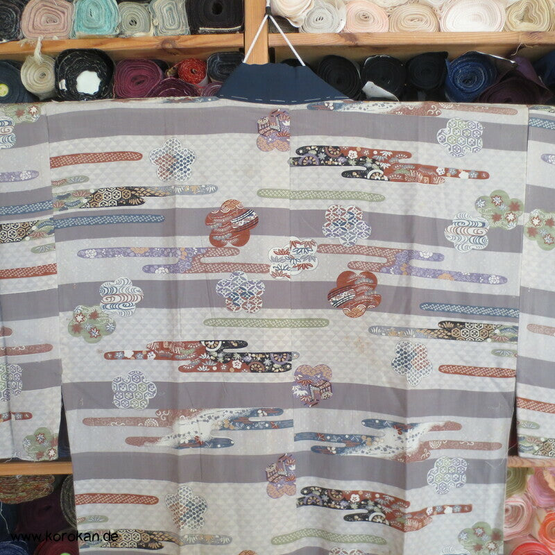Egasumi, japanische Muster Juban Unter - Kimono
