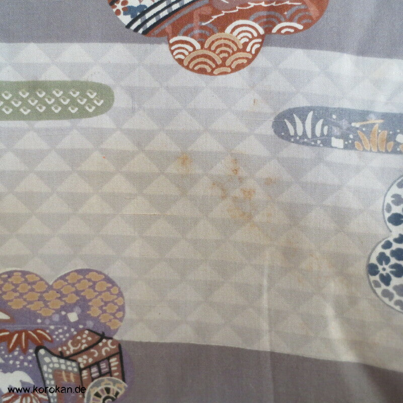 Egasumi, japanische Muster Juban Unter - Kimono