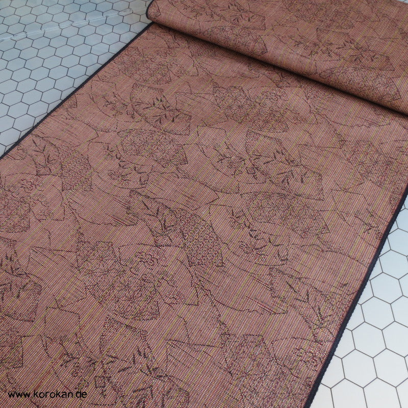 Jigami Fächer Kimono Wollmisch Jacquard
