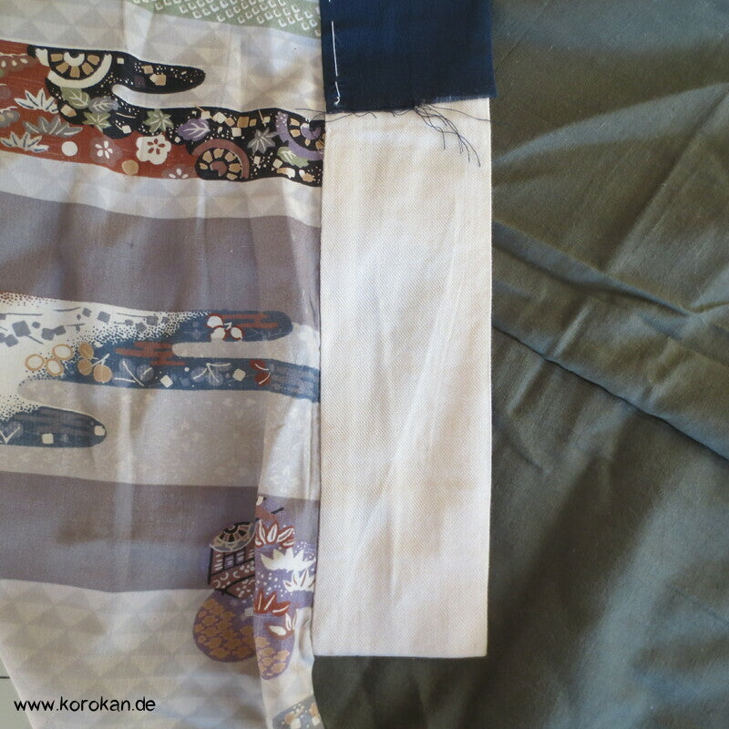 Egasumi, japanische Muster Juban Unter - Kimono