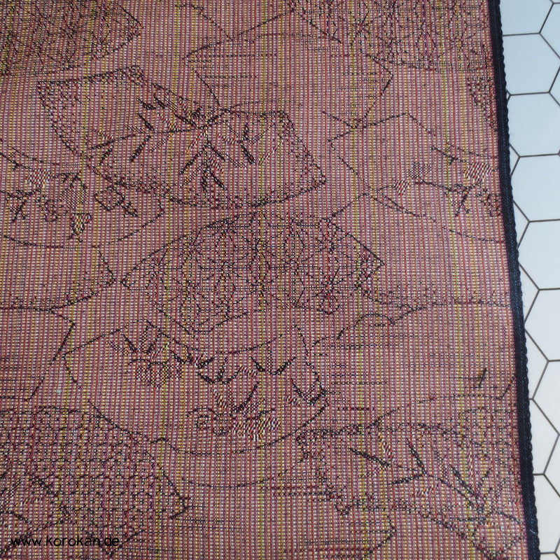Jigami Fächer Kimono Wollmisch Jacquard