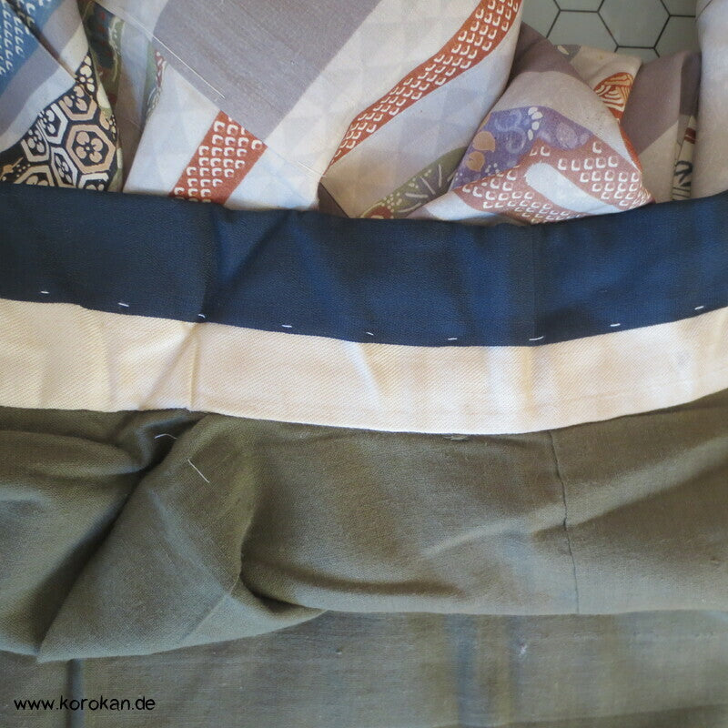 Egasumi, japanische Muster Juban Unter - Kimono