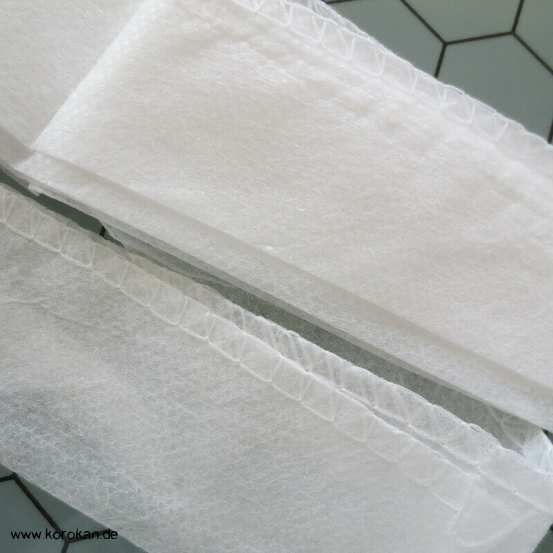 Einmal Vlies Juban / Nemaki, Anprobeunterkimono
