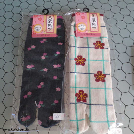 japanische Baumwoll Zehentrenner Socken