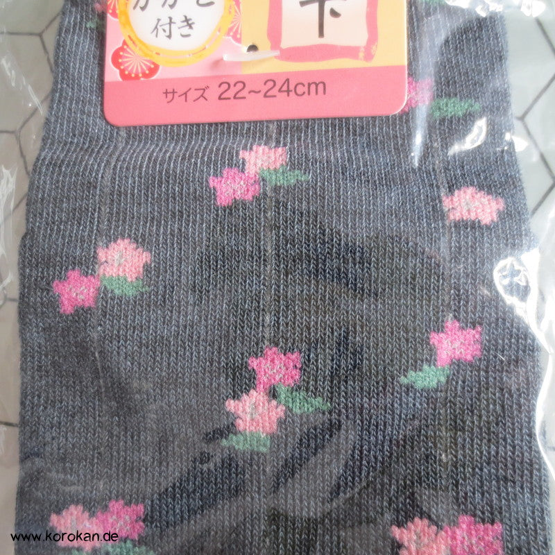 japanische Baumwoll Zehentrenner Socken