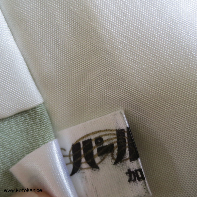 jade Schneegestöber Iromuji - einfarbiger - Kimono