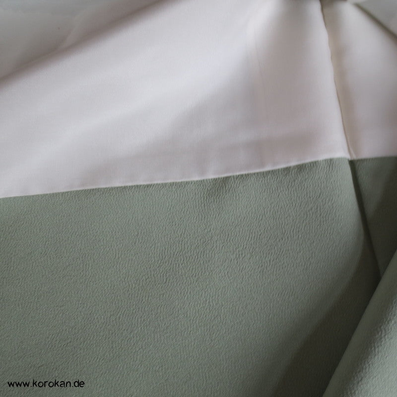 jade Schneegestöber Iromuji - einfarbiger - Kimono